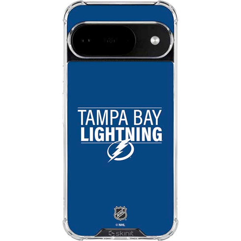 NHL Tampa Bay Lightning Lineup Google Pixel 10 Clear Case